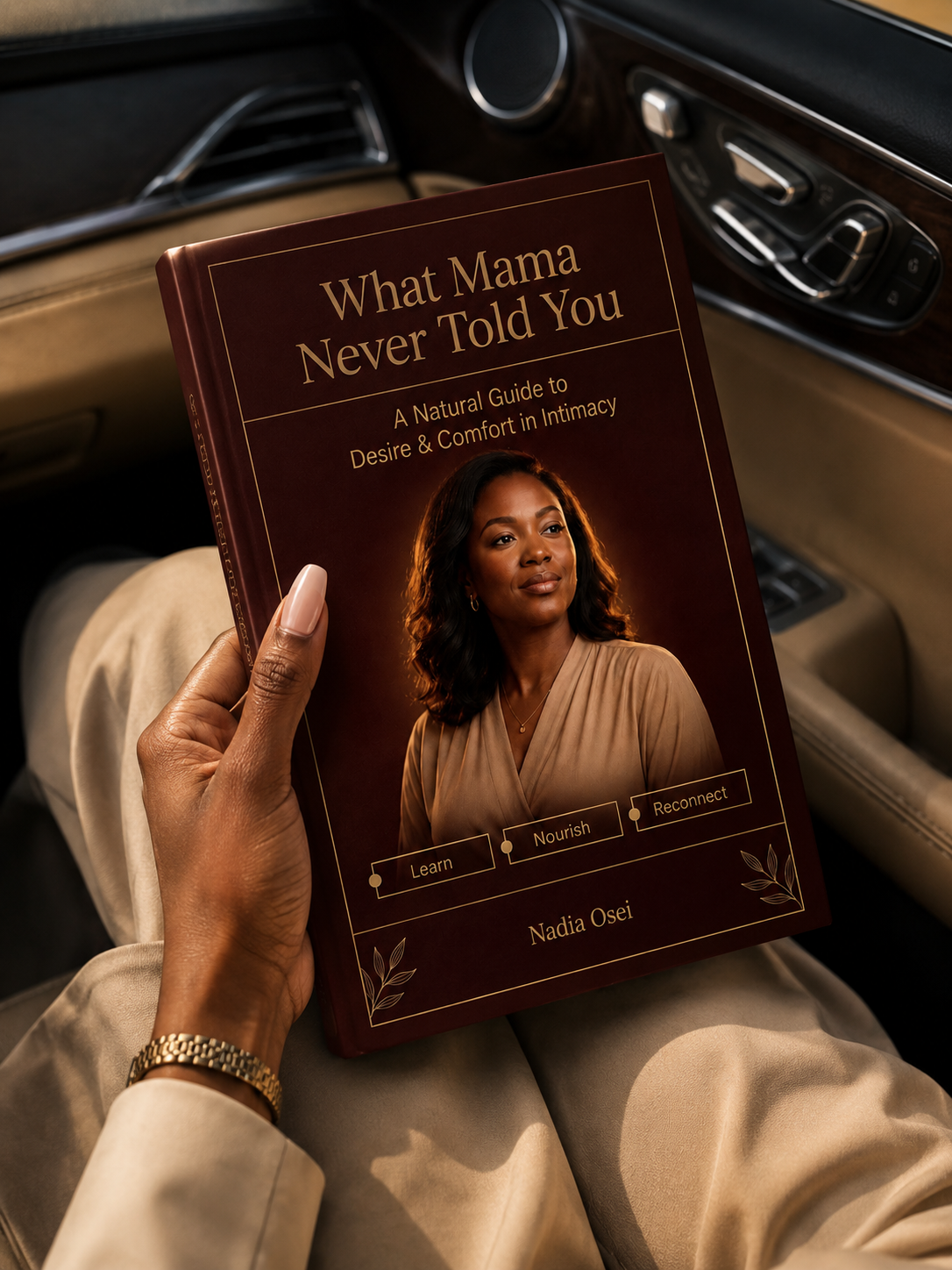 What Mama Never Told You — a natural guide to desire and comfort in intimacy, by Nadia Osei